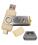 Windows and Linux Password Reset Recovery Cracker Bootable USB Thumb Dri... - $19.99