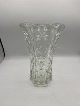 Anchor Hocking Vintage Early American Prescut Vase: Star Of David Pattern-10in. - £10.10 GBP