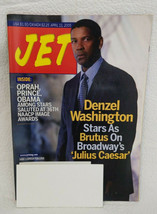Jet Magazine April 11 2005 Denzel Washington Oprah Prince Obama Mandela - £5.47 GBP