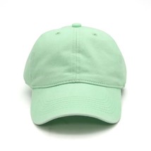 Embroidered or Printed Logo Washed Cotton Baseball Cap Spring and Summer Outdoor - £84.70 GBP