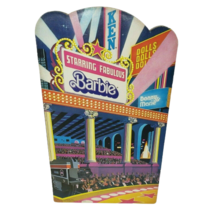 VINTAGE 1978 BARBIE SUPERSTAR STAGE SHOW REPLACEMENT LEFT CARDBOARD PANE... - $23.75