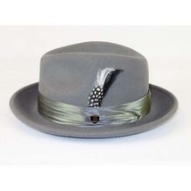 Bruno Capelo Hat Australian Wool Crushable Fedora Giovani UN130 Gft.Gray image 2