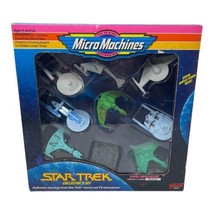 Micro Machines Star Trek Space Ship Collectors Set 1993 Galoob Limited 043929 - £32.06 GBP