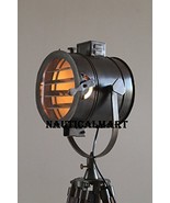 Antique Tripod Nautical Floor Lamp, Industrial Vintage Look Lamp for Liv... - $3,753.59 MXN