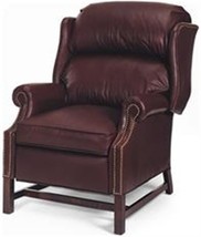 Accent Chair | Brown Leather, Nailhead Trim - £4,190.49 GBP