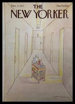 COVER ONLY The New Yorker December 5 1977 Room Service by E. Mihaesco No Label - £11.14 GBP