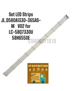 Set LED Strips JL.D580A1330-365AS-M_V02 for LC-58Q7330U 58H6550E - €32,49 EUR