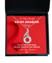 Necklace Birthday Present For Saudi Arabian Wife - Jewelry Phoenix Pendant  - £39.46 GBP