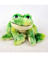 Ganz Webkinz Tie Dye Frog 10” Plush Green HM162 No Code Stuffed Animal L... - $8.89