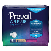 Prevail Air Incont Brief Size 3 / X-Large Breathable PVBNG-014CA 40 Ct o... - $674.66 MXN