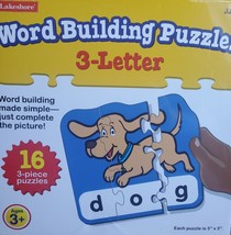 Lakeshore Word Building Puzzles - 3-Letter Words Item # JJ466 - $23.38