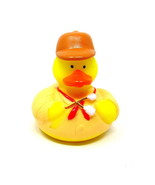 Camping Rubber Duck 2&quot; Scout Roasting Marshmallows Cap Squirter Spa Bath... - $8.50