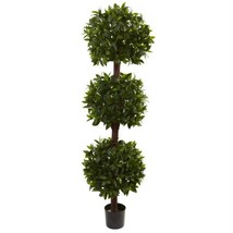 6.5’ Sweet Bay Triple Ball Topiary - £223.41 GBP