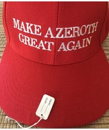 BATTLE FOR AZEROTH World Of Warcraft MAKE AZEROTH GREAT AGAIN EMBROIDERED - $18.54