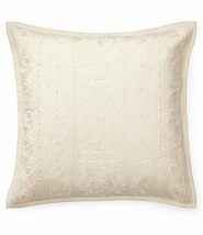 RALPH LAUREN BELLE POINTE DARLENE DECO PILLOW 1pc 20&quot;x20&quot; CREAM bnip $28... - £132.06 GBP