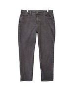 Old Navy Black Jeans Stretch Classic Straight High Rise Denim Zip Womens... - $10.80