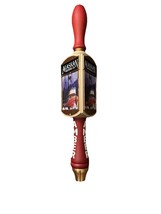 Alaskan Amber Wooden 3-sided Beer Tap Handle 12” Man Cave - $298.05 MXN