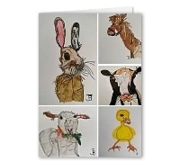 Primary image for SPRING ANIMAL NOTECARDS 
