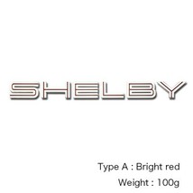  SHELBY Car Emblems Lettering For  Shelby  Co GT500 Rear Trunk Decklid Emblem  S - £44.10 GBP