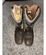 Ariat Mens Sz 10.5 Wide Workhog Patriot USA Square Soft Toe Work Boot 10... - $24.75