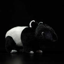Cute Asian Tapir Doll Simulation Malay Tapir Doll - £20.54 GBP