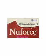 Soap Nuforce Anti Fungal Antibacterial Medicated All skin types 75g (Pac... - $432.24 MXN