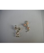 Sixteen (16) pieces, Silver Plated Enamel, Cheerleader, Charms    25 x 1... - $15.00