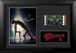 Deadpool 2 Stunning 35 mm Film Cell Display Framed Signed Ryan Reynolds wade - £11.77 GBP