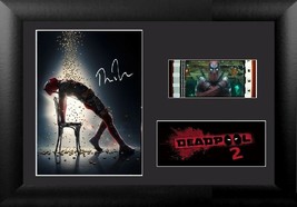 Deadpool 2 Stunning 35 mm Film Cell Display Framed Signed Ryan Reynolds ... - $14.73