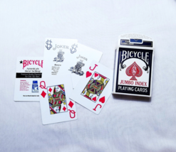 Vintage Bicycle Jumbo Index Playing Cards- 1 Deck Index 88 - £6.29 GBP