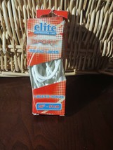 Elite Sport Round Laces 36&quot; - 91 Cm White - $12.75