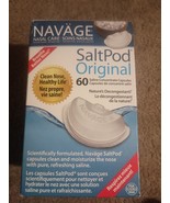 Navage Nasal Care Saltpod Original 60 Saline Concentrate Capsules Exp 01/27 - $373.28 MXN