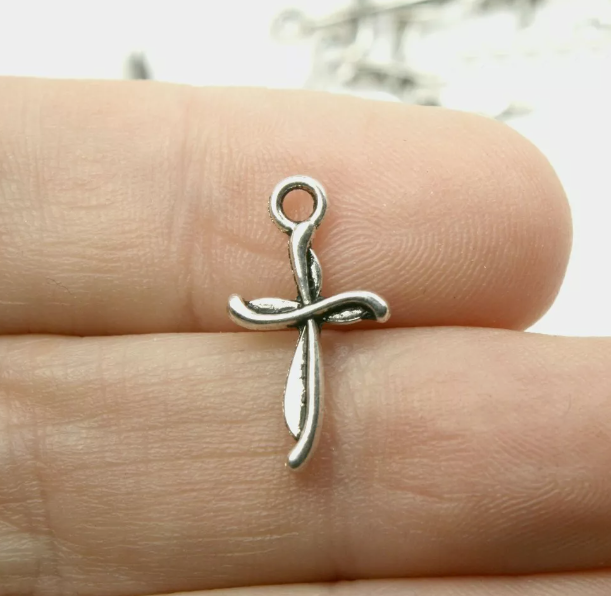 Financial Freedom &amp; Debt Eliminating Magick Pendant Silver Cross Money Fast - $14.62