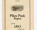 Scenic Views of Pikes Peak Region Photographs Catalog No 3 Stewart Bros,... - $17.82
