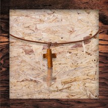 Tigers Eye Gemstone Cross Necklace 1 inch Cross - $282.12 MXN