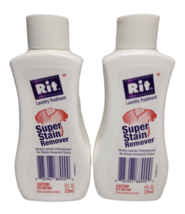 2x RIT Super Stain Spot Remover Laundry Treatment 8 oz Bottle NEW - £58.34 GBP
