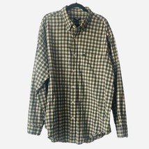 Ralph Lauren Jeans Co. Size XXL Plaid American Flag Logo Long Sleeve Shirt - $33.73