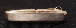 Vintage HICKOK USA Tie Bar Clip Clasp Stay Gold Tone / Silver Tone Mid Century - $9.49