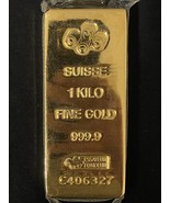 Gold Bar 1 KILO PAMP Suisse Fine Gold 999.9 In Sealed Assay - $100,000.00