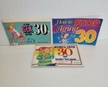 Lot of 3 Sex after 30? How to stop aging, etc - funny gag gift books Ivo... - £7.90 GBP