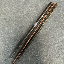 Vintage 50&#39;s Japanese Ornamental Chopsticks (Hair Pin) Set, 3 Different Designs - £7.91 GBP