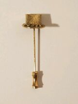 Vintage Stanley Home Produkte Schmuck Deckel Krawattennadel Hut Pin Top ... - $8.81