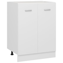 Bottom Cabinet White 60x46x81.5 cm Engineered Wood - £43.91 GBP