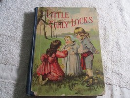 Little Curly Locks Book Circa 1900 Antique Kids Children - £15.57 GBP