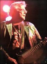 Leslie West (Mountain band) onstage with Gibson SG guitar 8 x 11 pin-up ... - £3.38 GBP