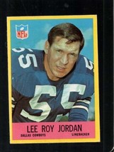 1967 Philadelphia #54 Lee Roy Jordan Vg+ (Rc) Cowboys *X46667 - £17.23 GBP