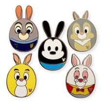 Disney Rabbit Eggs Pins: Judy Hopps, Thumper, Oswald, Rabbit, and White ... - £59.17 GBP