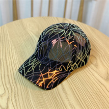 Summer Lace Flower Baseball Cap Fashion All-Match Temperament Shading Hollow Cap - £9.48 GBP