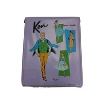 Ken Doll &amp; Barbie Pony Tail Carry Case Wardrobe Lavender Vintage 1961 Ma... - $20.29