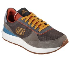 Men&#39;s Skechers Sunny Dale Miyoto Casual Shoes, 210437 /STBR Multi Sizes Stone/Br - £70.74 GBP